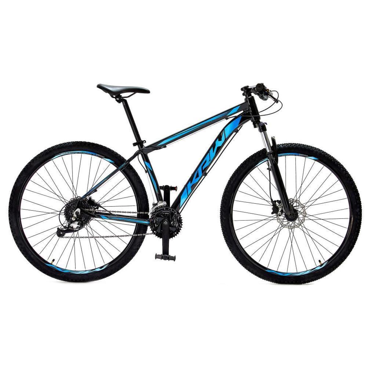 Bicicleta Krw Sx17 Aro 29 Susp. Dianteira 24 Marchas - Azul/preto