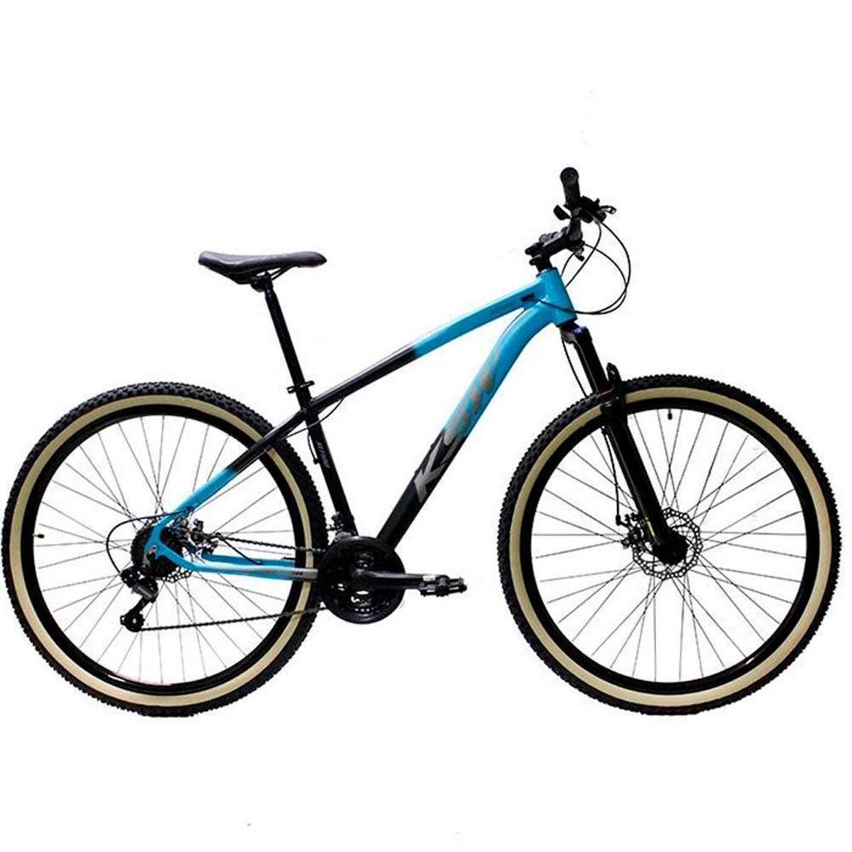 きうぃ Bicicleta Aro 29 Ksw 21 Marchas Alumínio Cambio Shimano - Azul+