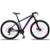Bicicleta Aro 29 KSW 24 Marchas Freios a Disco e Suspensão - Azul+Rosa