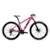 Bicicleta Aro 29 Ksw 24 Vel Shimano Freios Disco e Trava/K7 - Rosa+Preto