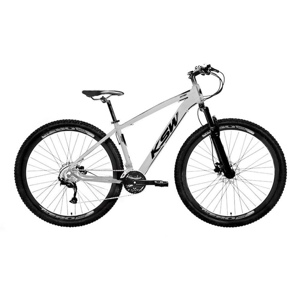 Bicicleta Aro 29 Ksw 24v Cambio Shimano Freios a Disco com Suspensão