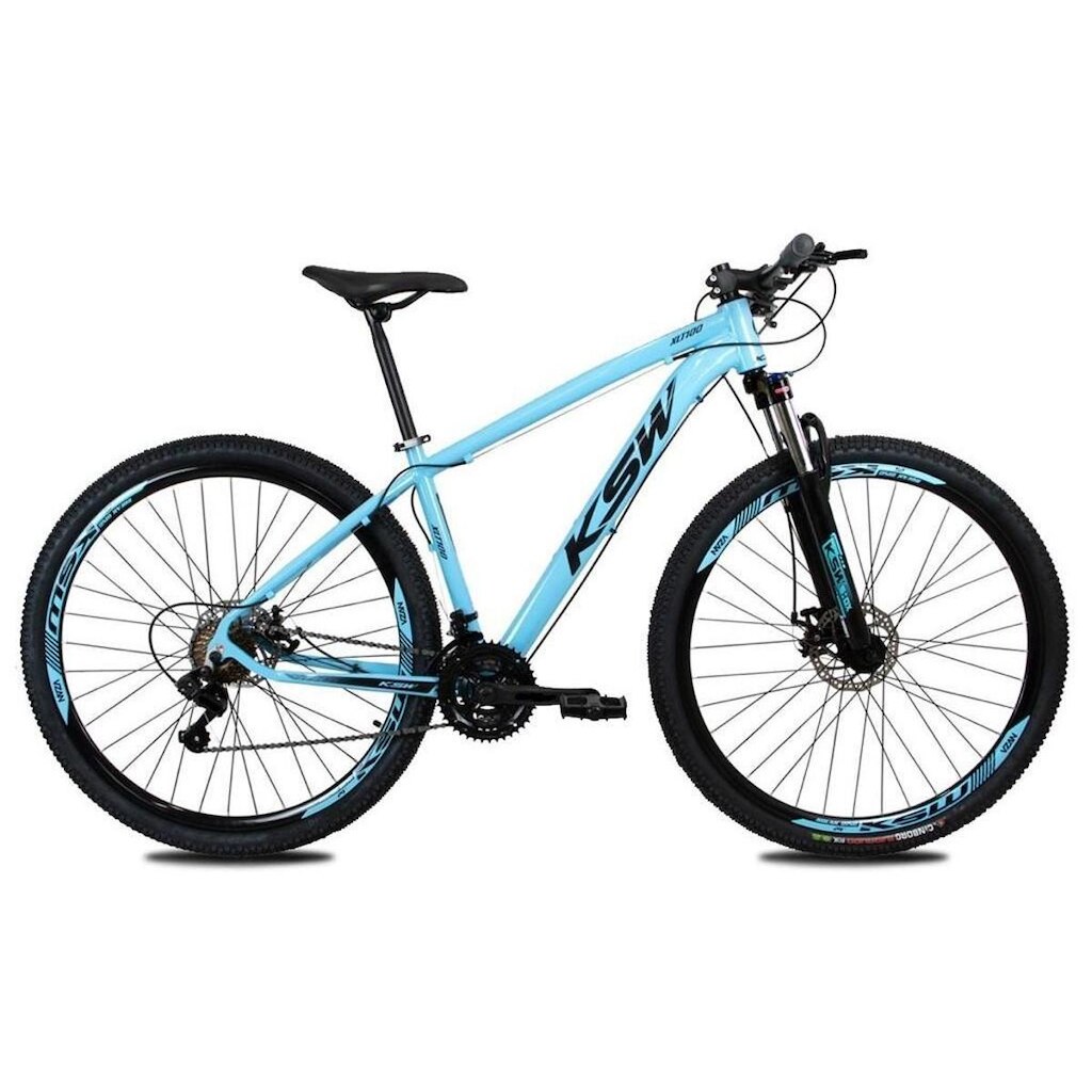 Bicicleta Aro 29 Ksw 24V - Cambios Index - Freio Hidraulico - Trava