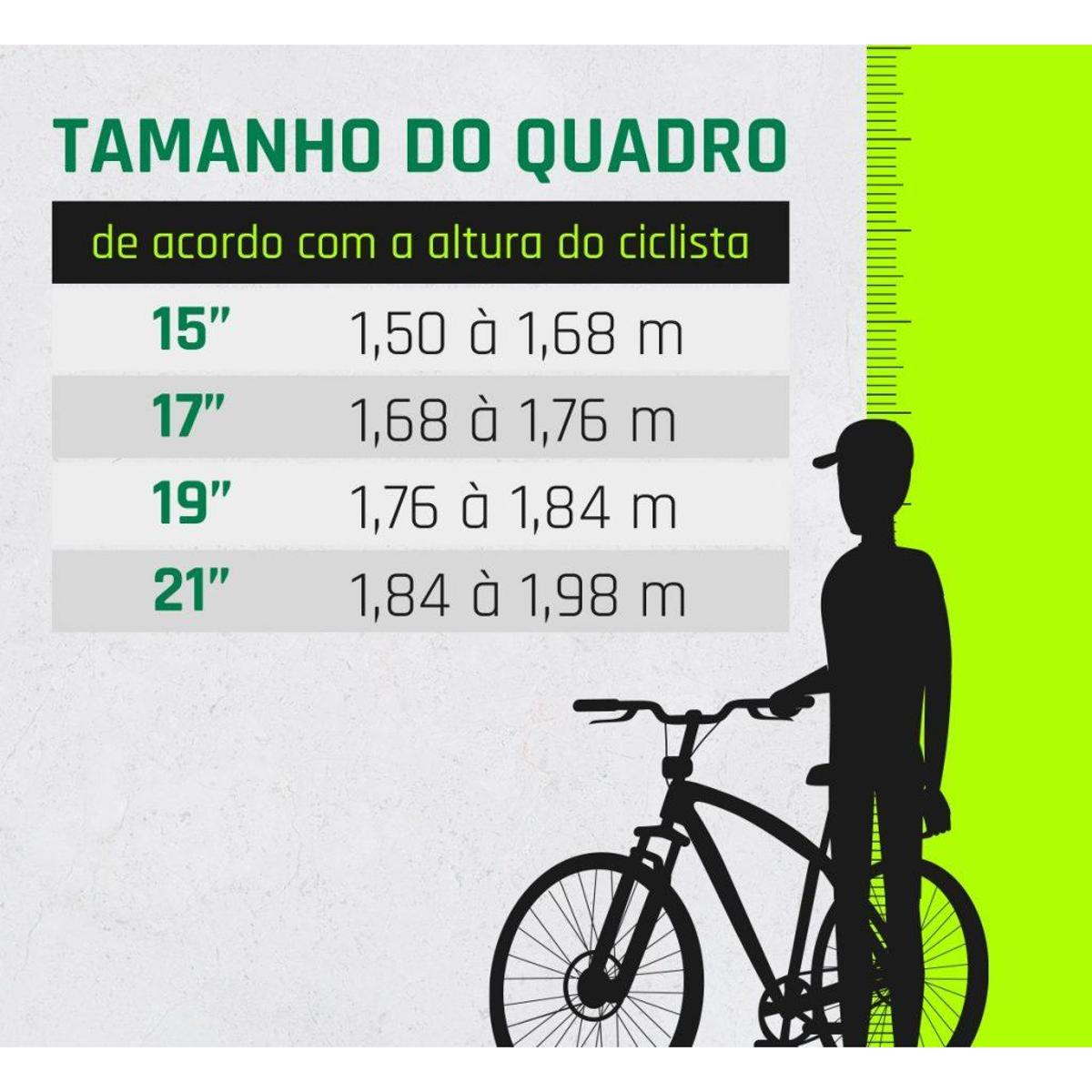 Bicicleta Aro 29 Ksw 24V - Cambios Index - Freio Hidraulico