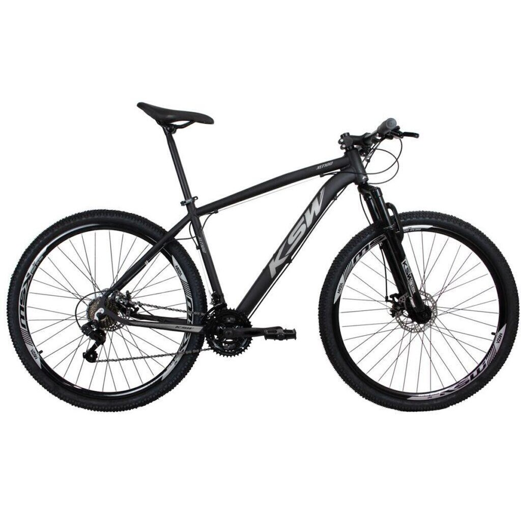 Bicicleta Aro 29 Ksw 24V - Cambios Index - Freio Hidraulico