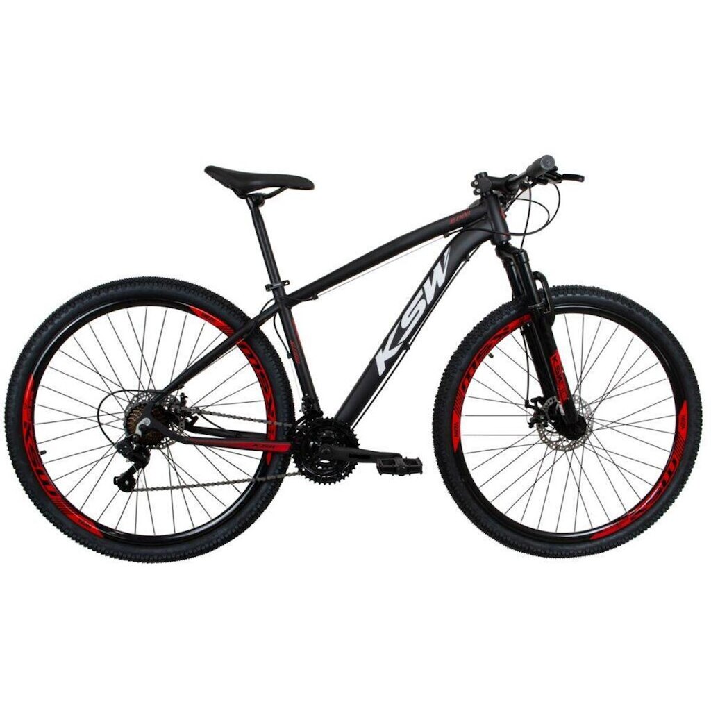 Bicicleta Aro 29 Ksw -  24V - Cambios Index
