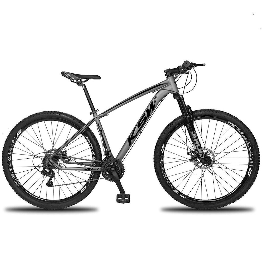 Bicicleta Aro 29 Ksw 27v Acera Freio Hidraulico Trava e k7