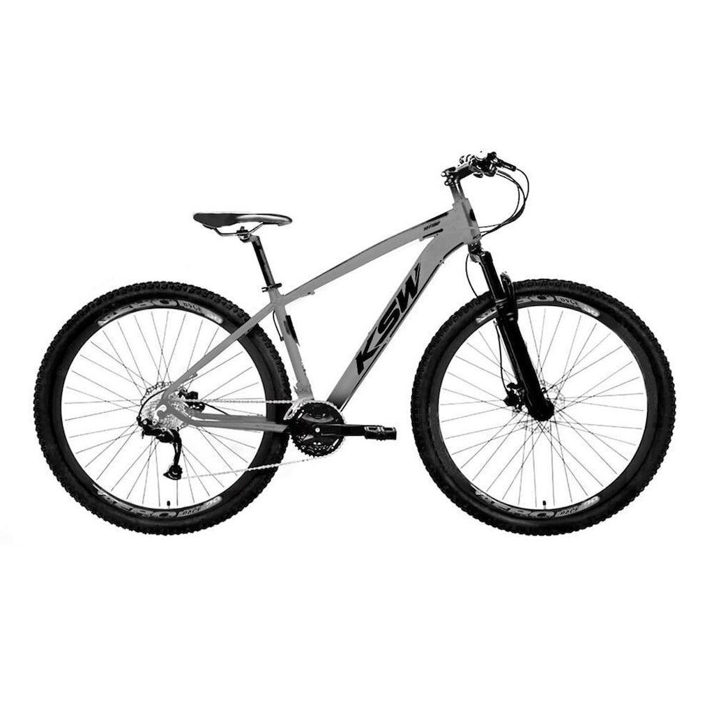 Bicicleta Aro 29 Ksw 27v Altus Freio Hidráulico Trava K7