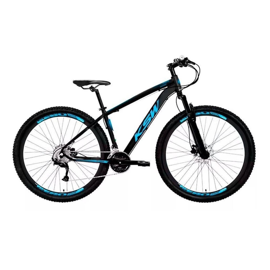 Bicicleta Aro 29 Ksw 27v Altus Freio Hidráulico Trava K7