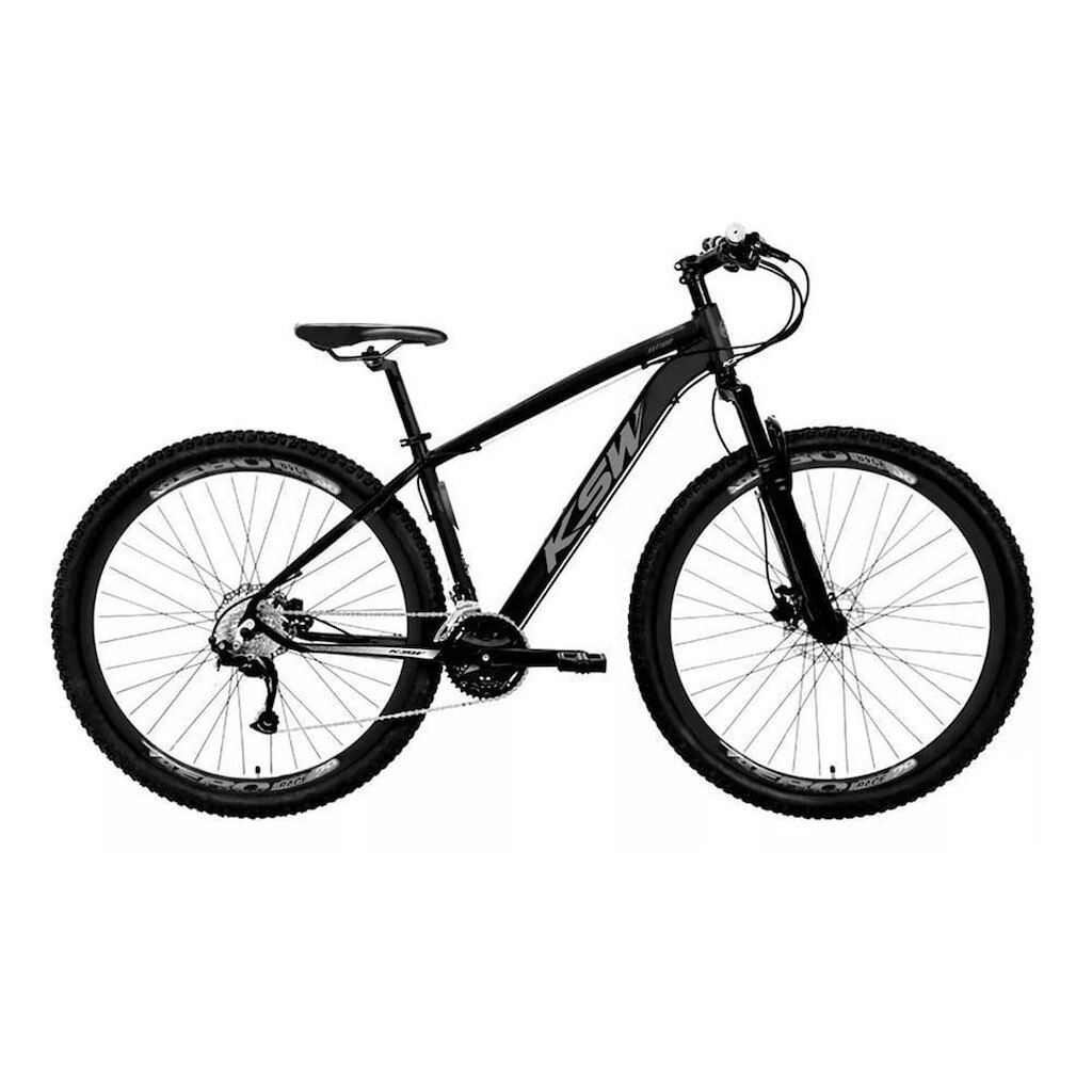Bicicleta Aro 29 Ksw 27v Altus Freio Hidráulico Trava K7