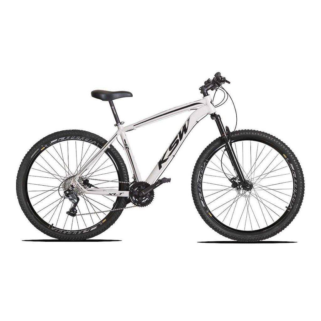 Bicicleta Aro 29 KSW 27V F. Hidráulico Shimano + K7 + Trava