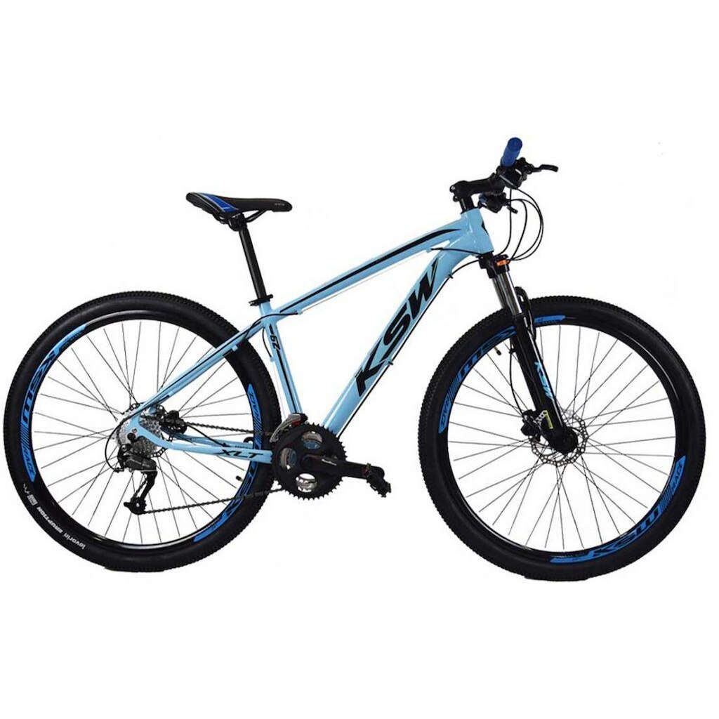BICICLETA ARO 29 KSW - CAMBIOS SHIMANO - 27V - TRAVA