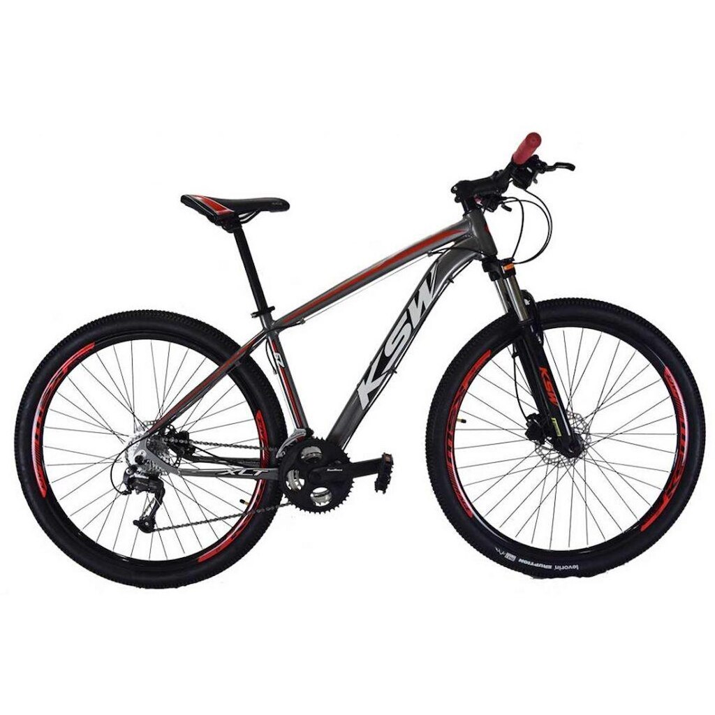 BICICLETA ARO 29 KSW - CAMBIOS SHIMANO - 27V - TRAVA