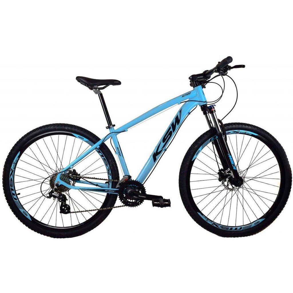 BICICLETA ARO 29 KSW - CAMBIOS SHIMANO ALTUS - 24V - TRAVA - HIDRAULICO