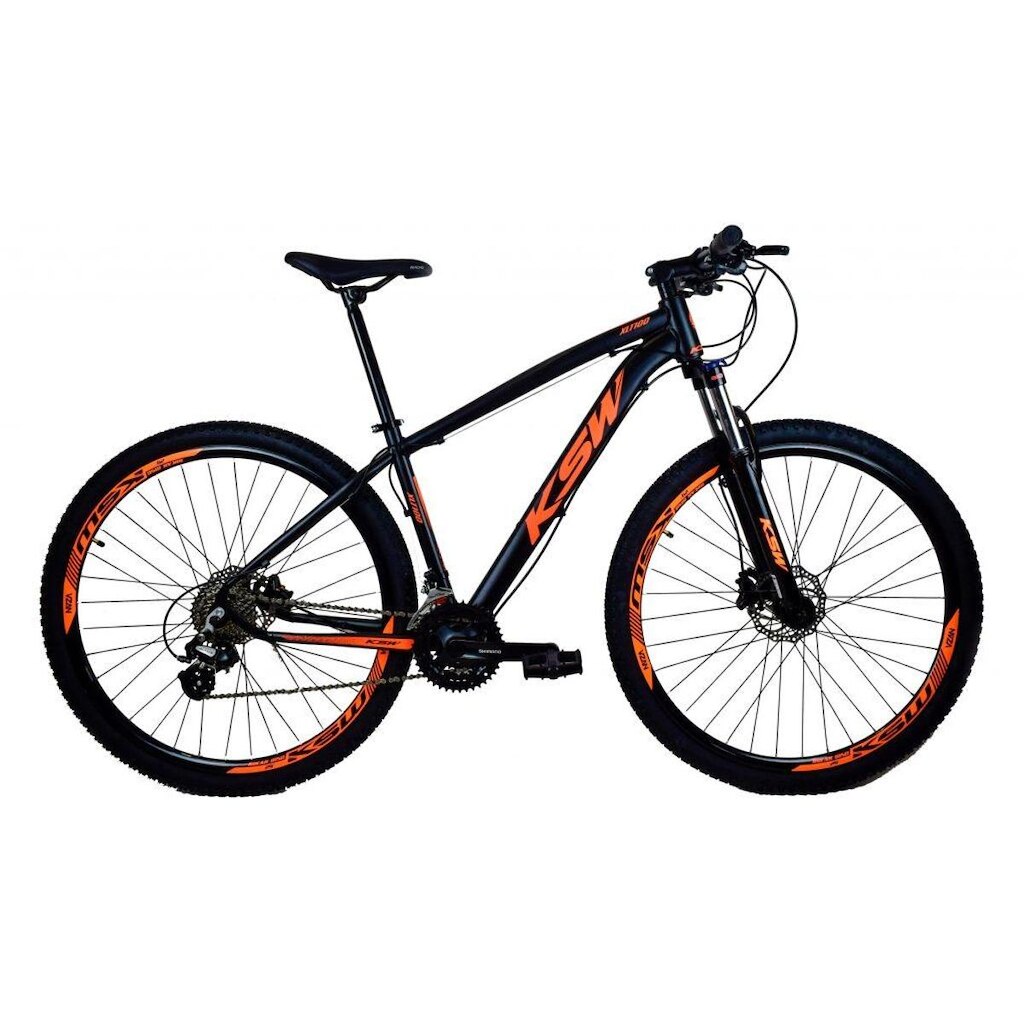 BICICLETA ARO 29 KSW - CAMBIOS SHIMANO ALTUS - 24V - TRAVA - HIDRAULICO