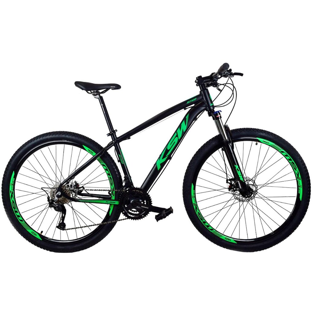 Bicicleta Aro 29 Ksw XLT 100 - Alivio - 27V - 7.0
