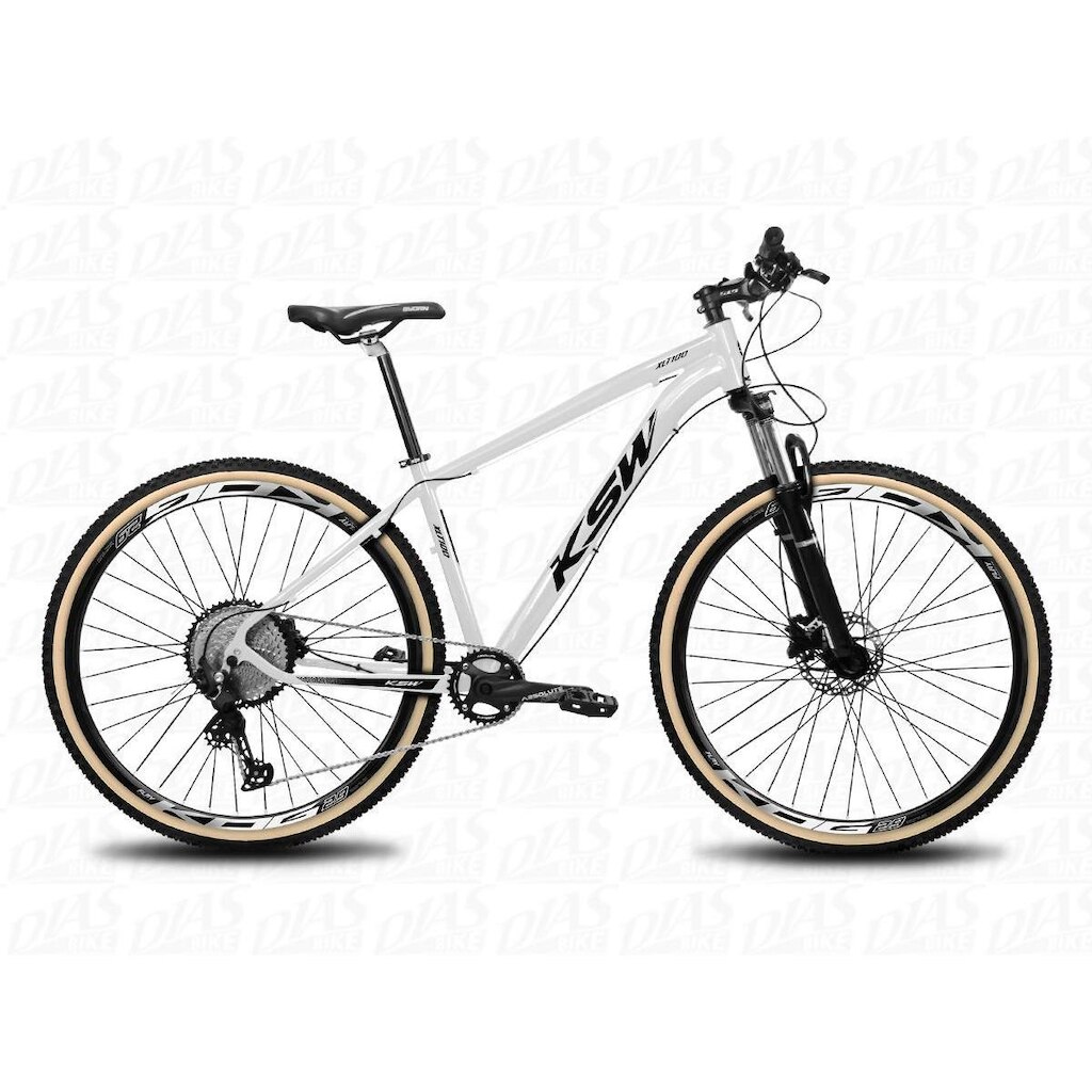 Bicicleta Aro 29 KSW XLT 12 Velocidades Deore F. Hidráulico