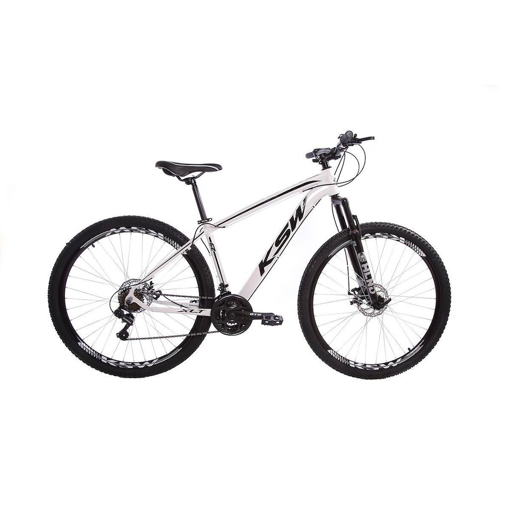 Bicicleta Aro 29 KSW XLT 21 Marchas Freios à Disco Câmbios Shimano