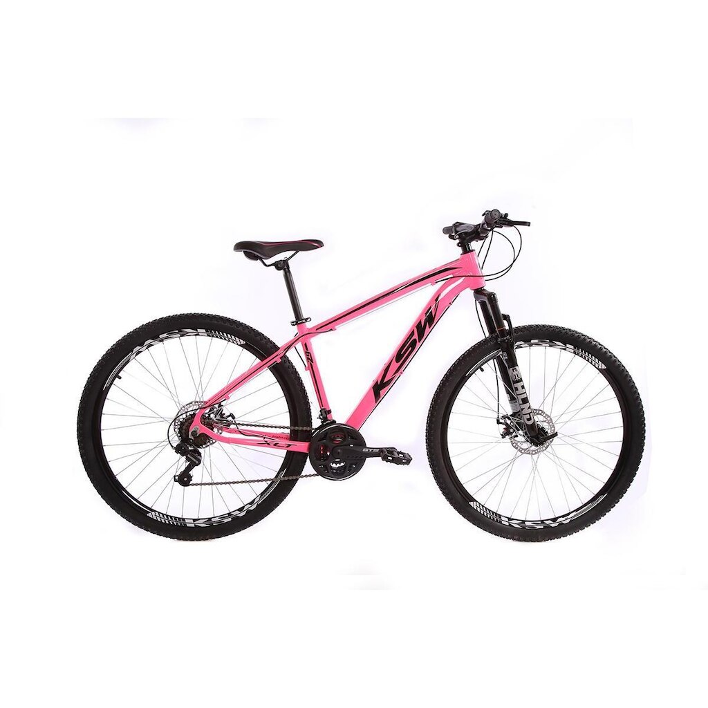Bicicleta Aro 29 KSW XLT 21 Marchas Freios à Disco Câmbios Shimano