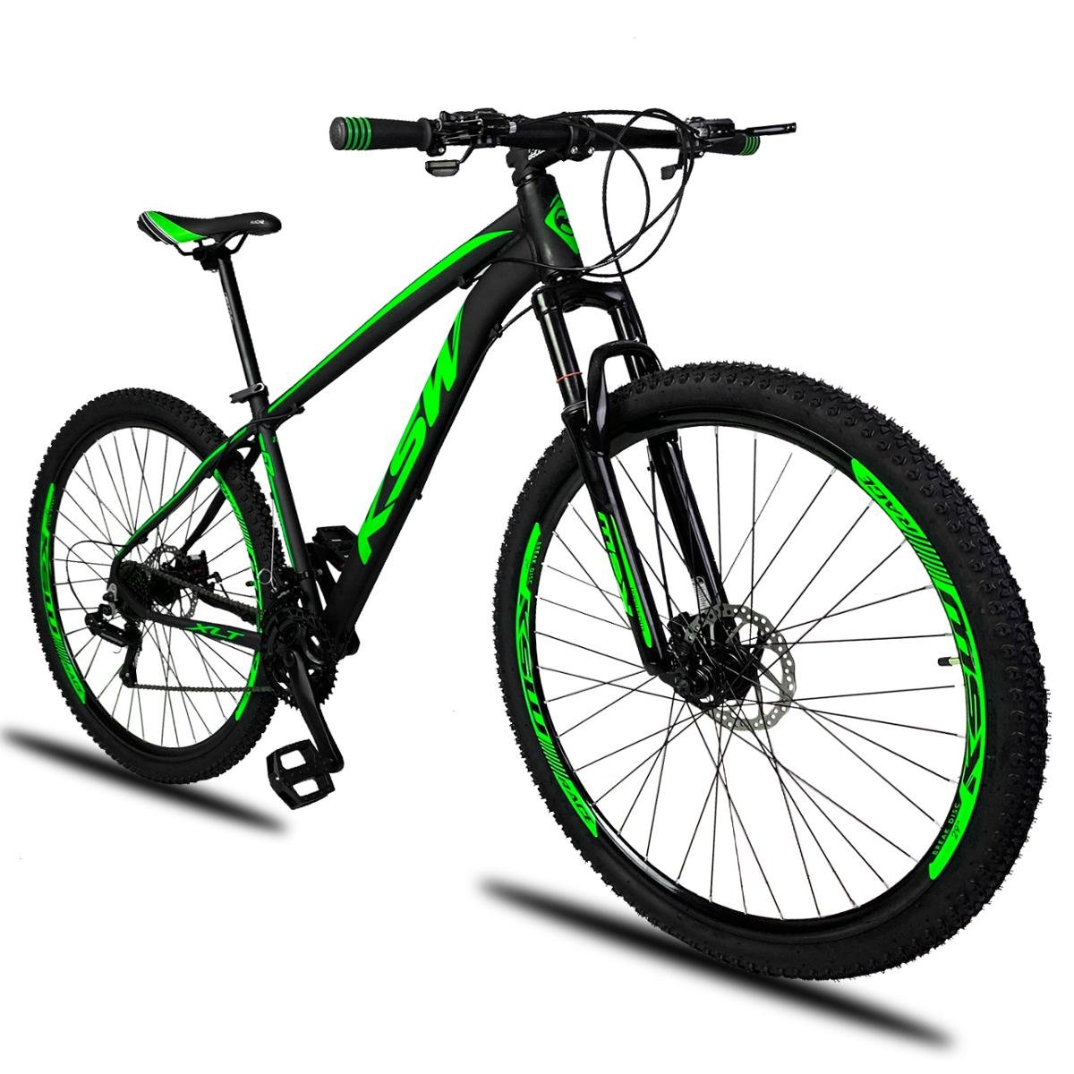 Qual A Melhor Marca De Bicicleta Aro 29 Bicicleta Aro 29 KSW XLT 21v Câmbios Shimano Freio a Disco Mecânico com