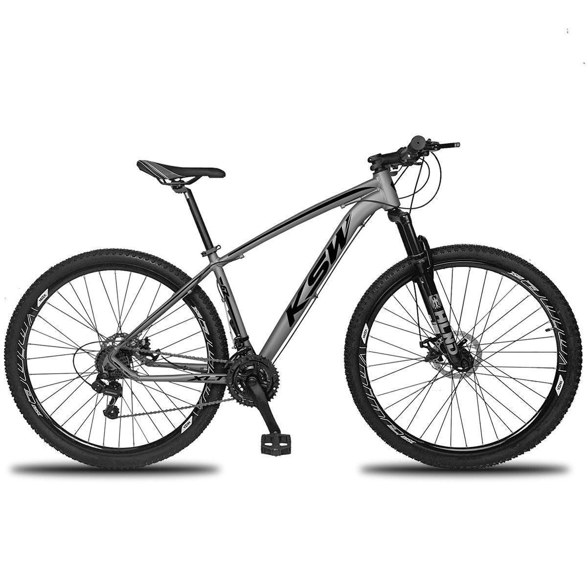 Bicicleta Aro 29 KSW xlt 24 Marchas Shimano e Freios a Disco Menor preço em Bicicleta Aro 29 KSW xlt 24 Marchas Shimano e Freios a Disco
