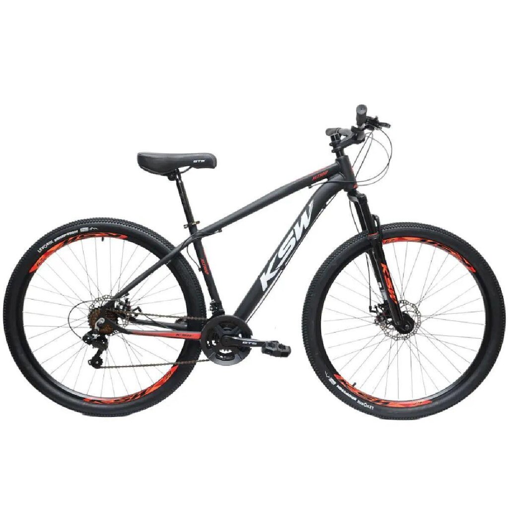 Bicicleta Aro 29 KSW XLT 24v Freio a Disco