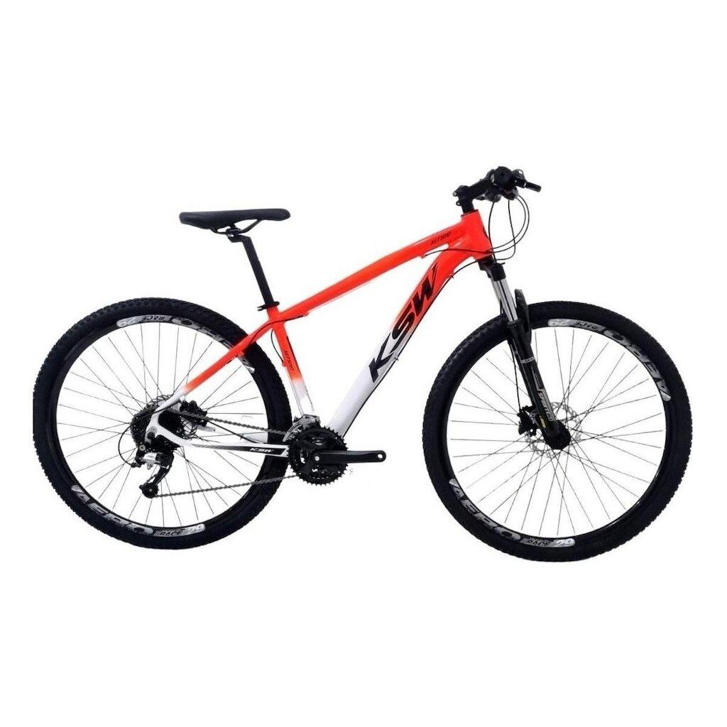 Bicicleta Aro 29 KSW XLT 27v K7 Freios a Disco Hidráulicos Kit 3x9 Suspensão Com Trava
