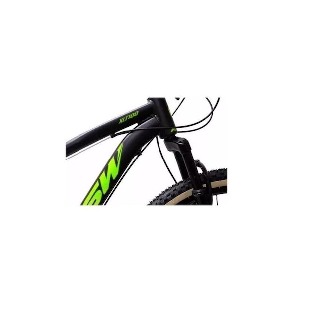 Bicicleta Aro 29 Ksw Xlt Alumínio 21V Câmbios Shimano Tz Freios a Disco Suspensão Pneus Faixa Bege
