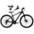 Bicicleta Aro 29 Ksw Xlt Alumínio 24v Câmbios Shimano Tz Freios a Disco Suspensão Dianteira - Preto+Prata