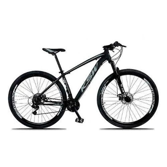 Bicicleta Aro 29 Ksw xlt Câmbio Shimano 21v Alumínio Mtb - Preto+Cinza é ruim? Bicicleta Aro 29 Ksw xlt Câmbio Shimano 21v Alumínio Mtb - Preto+Cinza é boa?