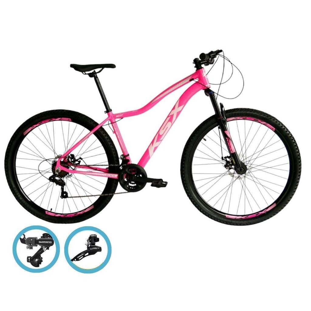 Bicicleta Aro 29 Ksx Feminino Cambios Shimanos 21V