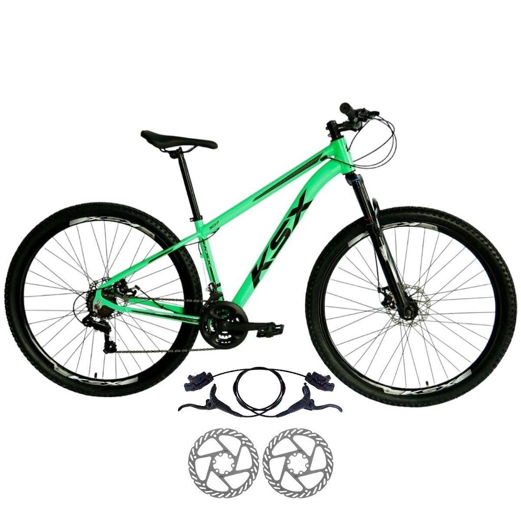 Bicicleta Aro 29 Ksx Freios Hidraulicos 21 Velocidades Avançado
