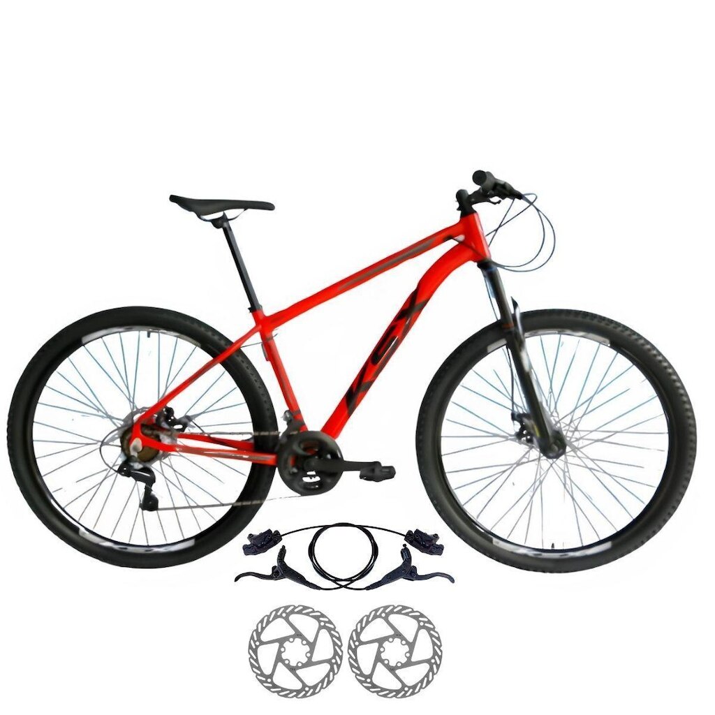 Bicicleta Aro 29 Ksx Freios Hidraulicos 24 Velocidades