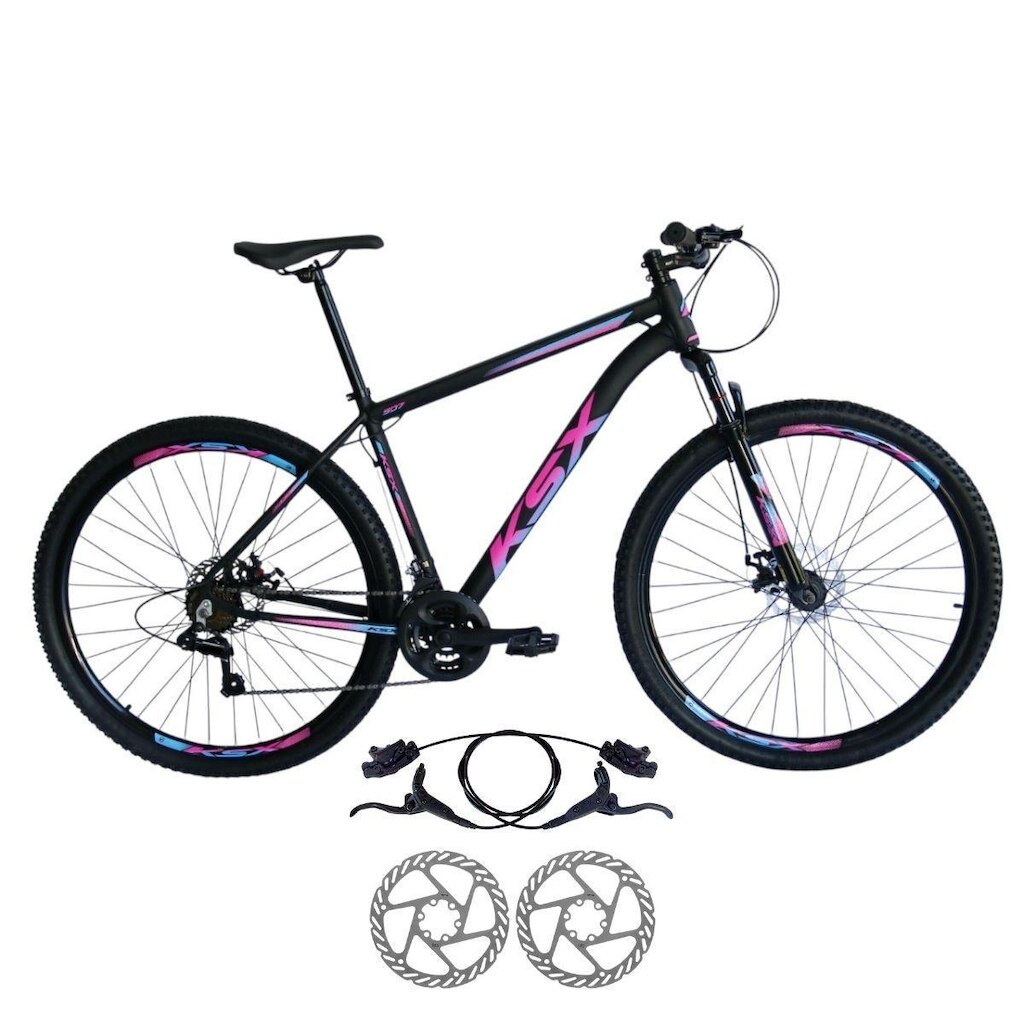 Bicicleta Aro 29 Ksx Freios Hidraulicos 24 Velocidades