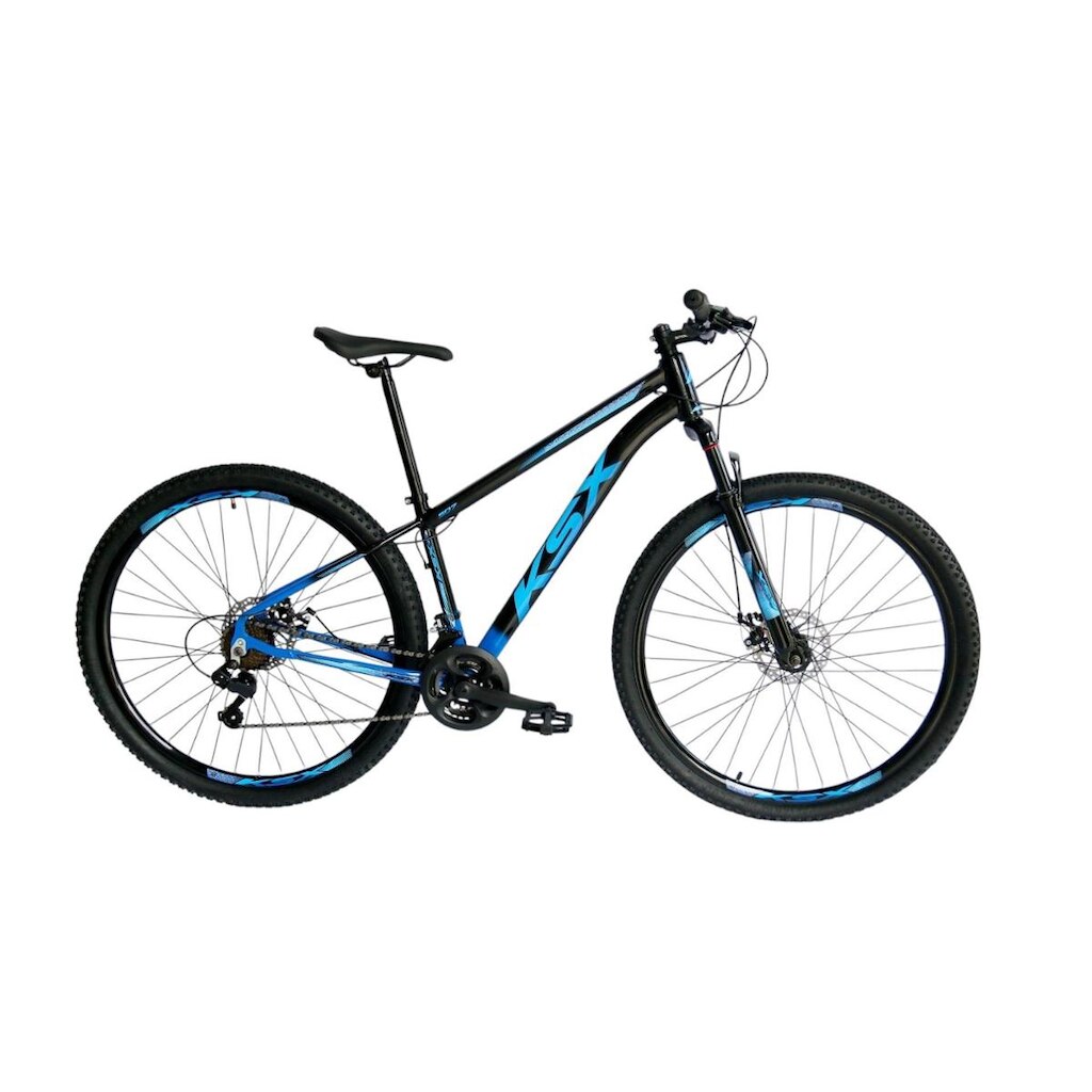Bicicleta Aro 29 Ksx Sd7 21v Cabeamento Interno Alumínio Freios a Disco Suspensão Dianteira