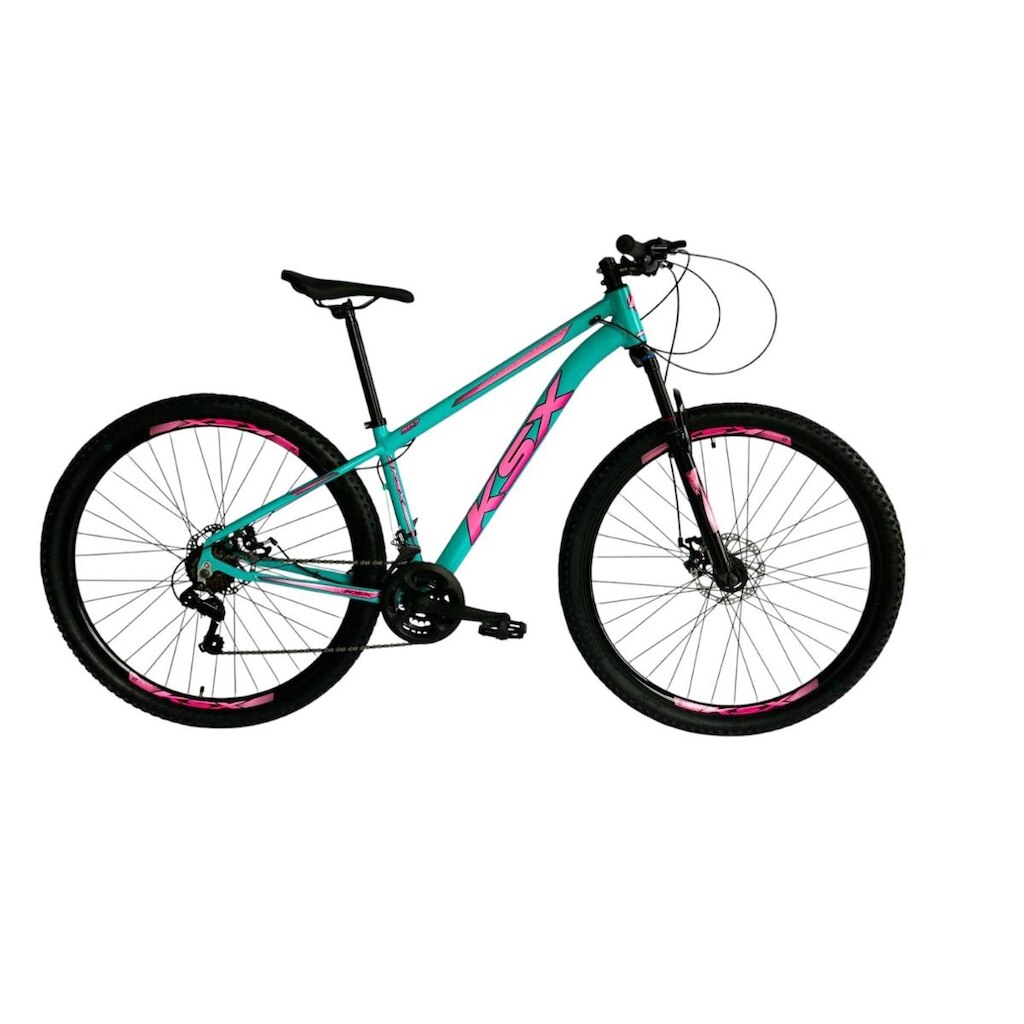 Bicicleta Aro 29 Ksx Sd7 21v Cabeamento Interno Alumínio Freios a Disco Suspensão Dianteira
