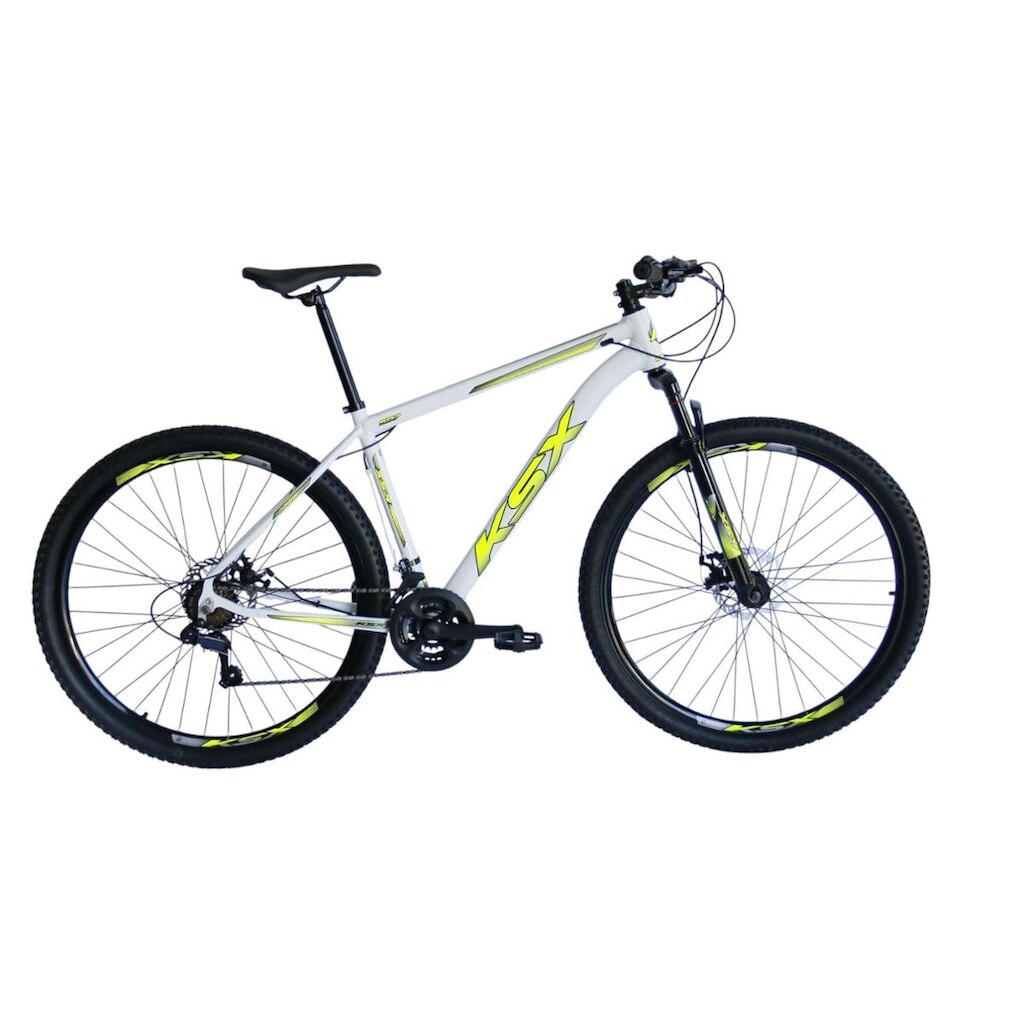 Bicicleta Aro 29 Ksx Sd7 21v Cabeamento Interno Alumínio Freios a Disco Suspensão Dianteira