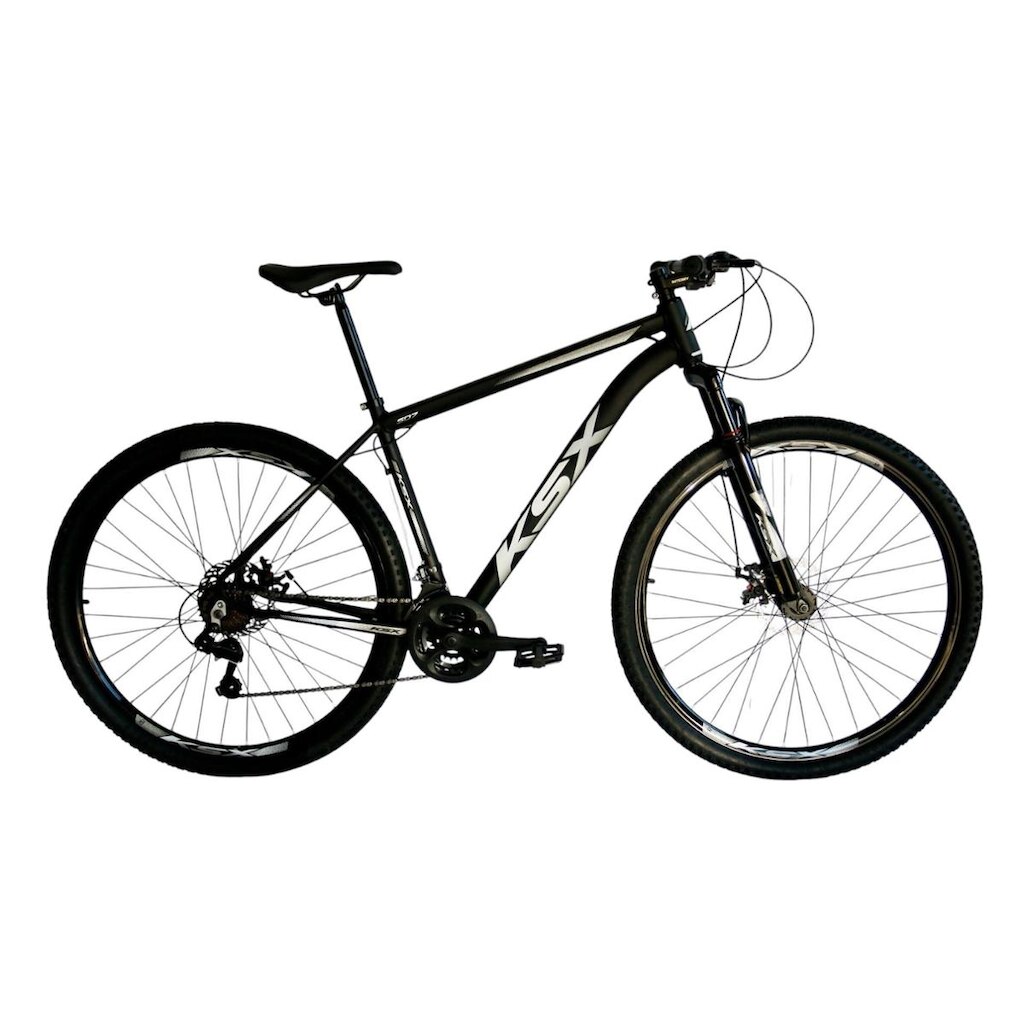Bicicleta Aro 29 Ksx Sd7 21v Cabos Internos Alumínio Freios a Disco Suspensão Dianteira