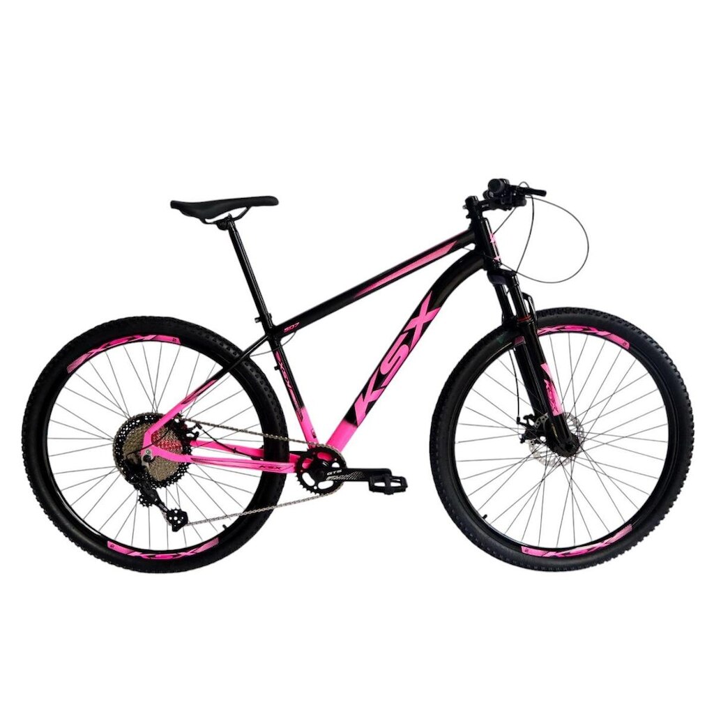 Bicicleta Aro 29 Ksx Sd7 Aluminio 12v Garfo com Trava K7 Freio a Disco Hidráulico Kit 1x12