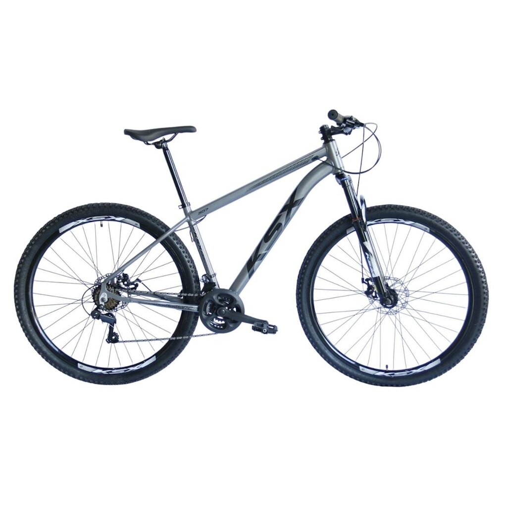 Bicicleta Aro 29 Ksx Sd7 Alumínio 21v Cabeamento Interno Freios a Disco Suspensão Dianteira