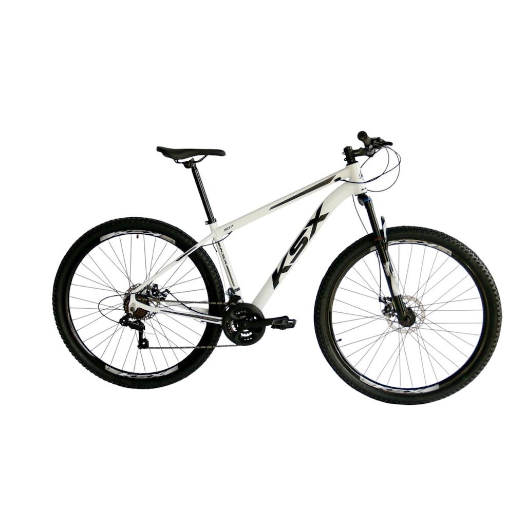 Bicicleta Aro 29 Ksx Sd7 Alumínio 21v Cabos Internos Freios a Disco Suspensão Dianteira