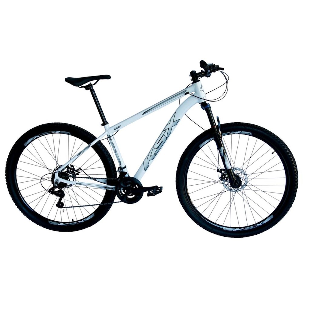 Bicicleta Aro 29 Ksx Sd7 Alumínio 21v Cabos Internos Freios a Disco Suspensão Dianteira