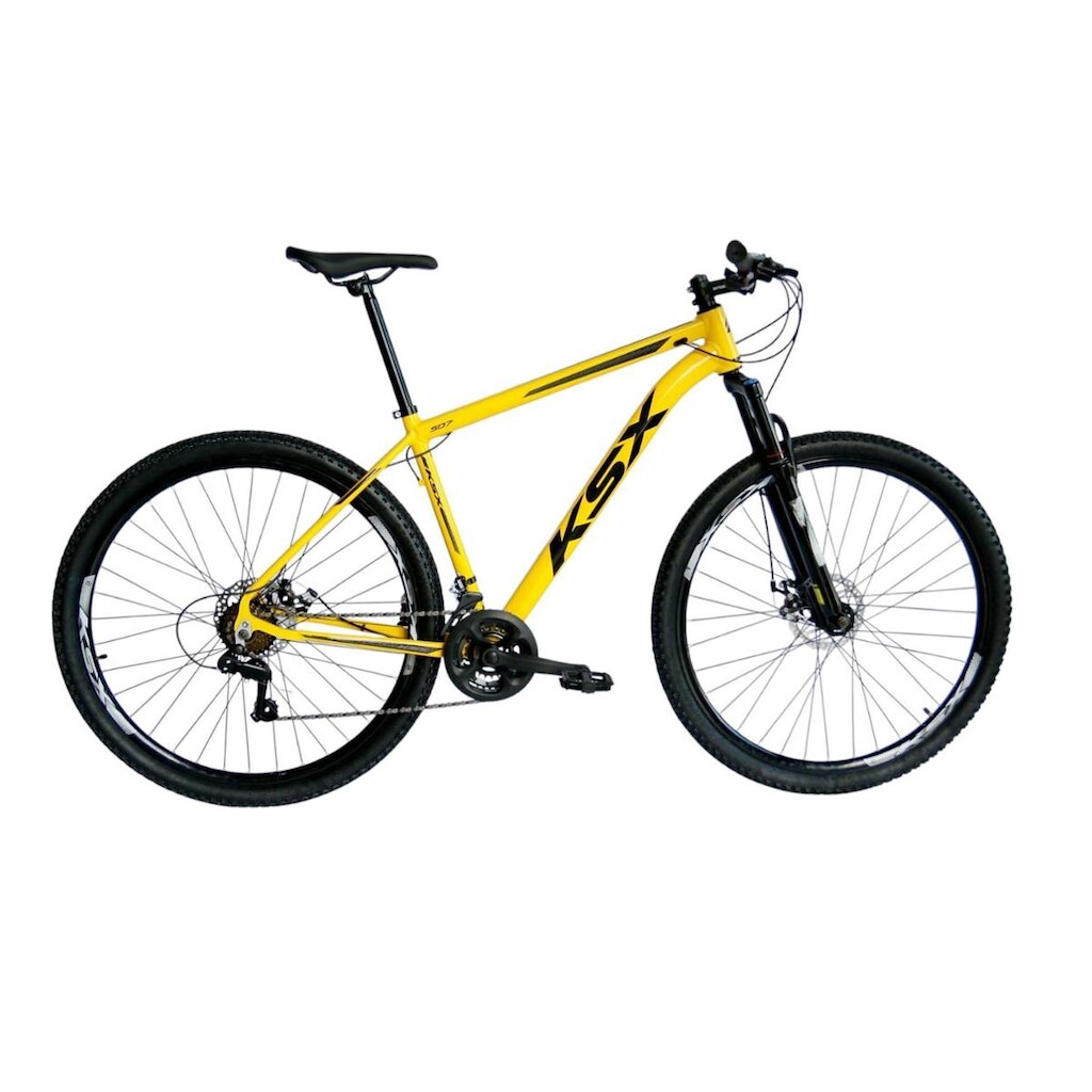 Bicicleta Aro 29 Ksx Sd7 Alumínio 21v Cabos Internos Freios a Disco Suspensão Dianteira