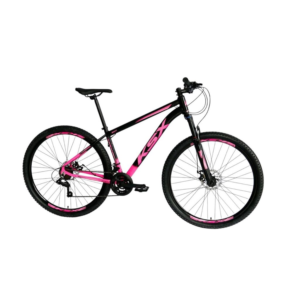 Bicicleta Aro 29 Ksx Sd7 Alumínio 21v Cabos Internos Freios a Disco Suspensão Dianteira