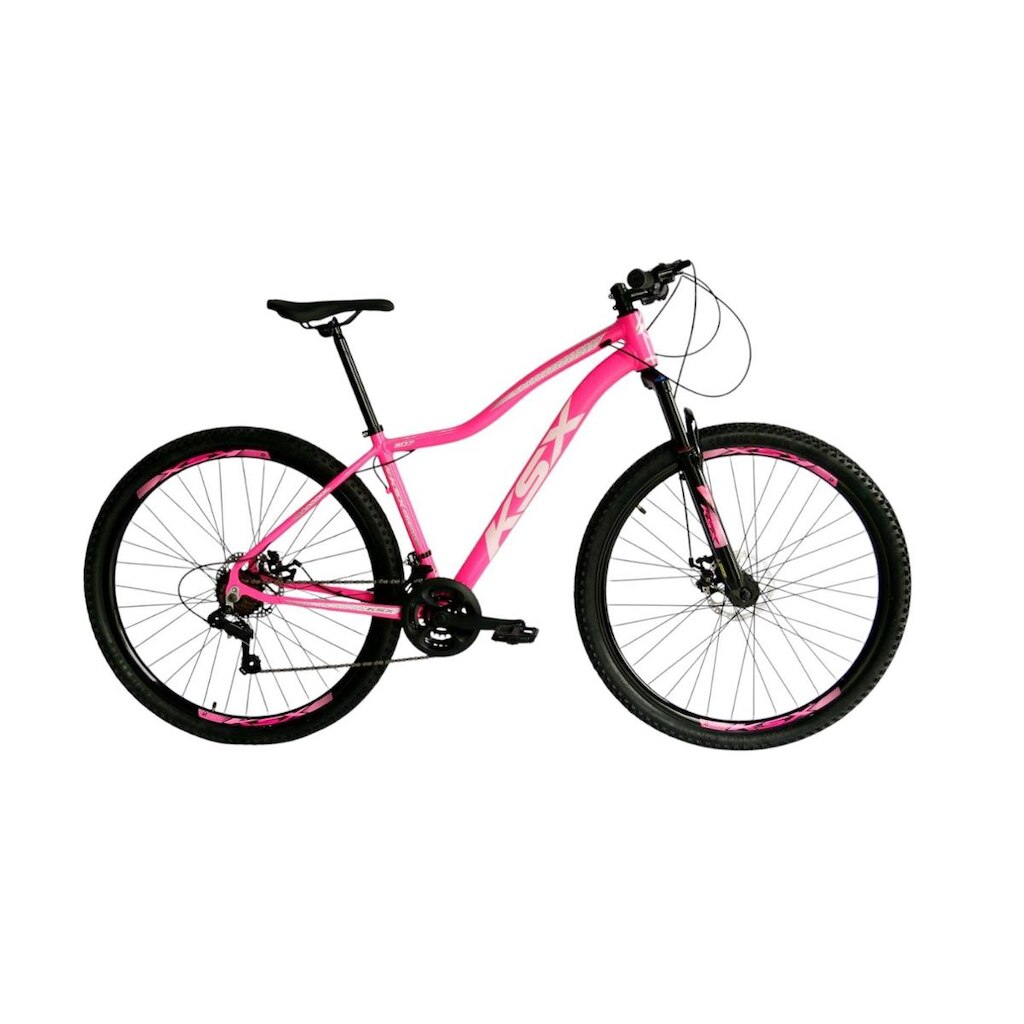 Bicicleta Aro 29 Ksx Sd7 Feminina 21v Cabos Internos Alumínio Freios a Disco Suspensão Dianteira