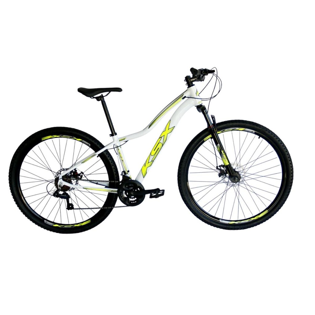 Bicicleta Aro 29 Ksx Sd7 Feminina 21v Cabos Internos Alumínio Freios a Disco Suspensão Dianteira