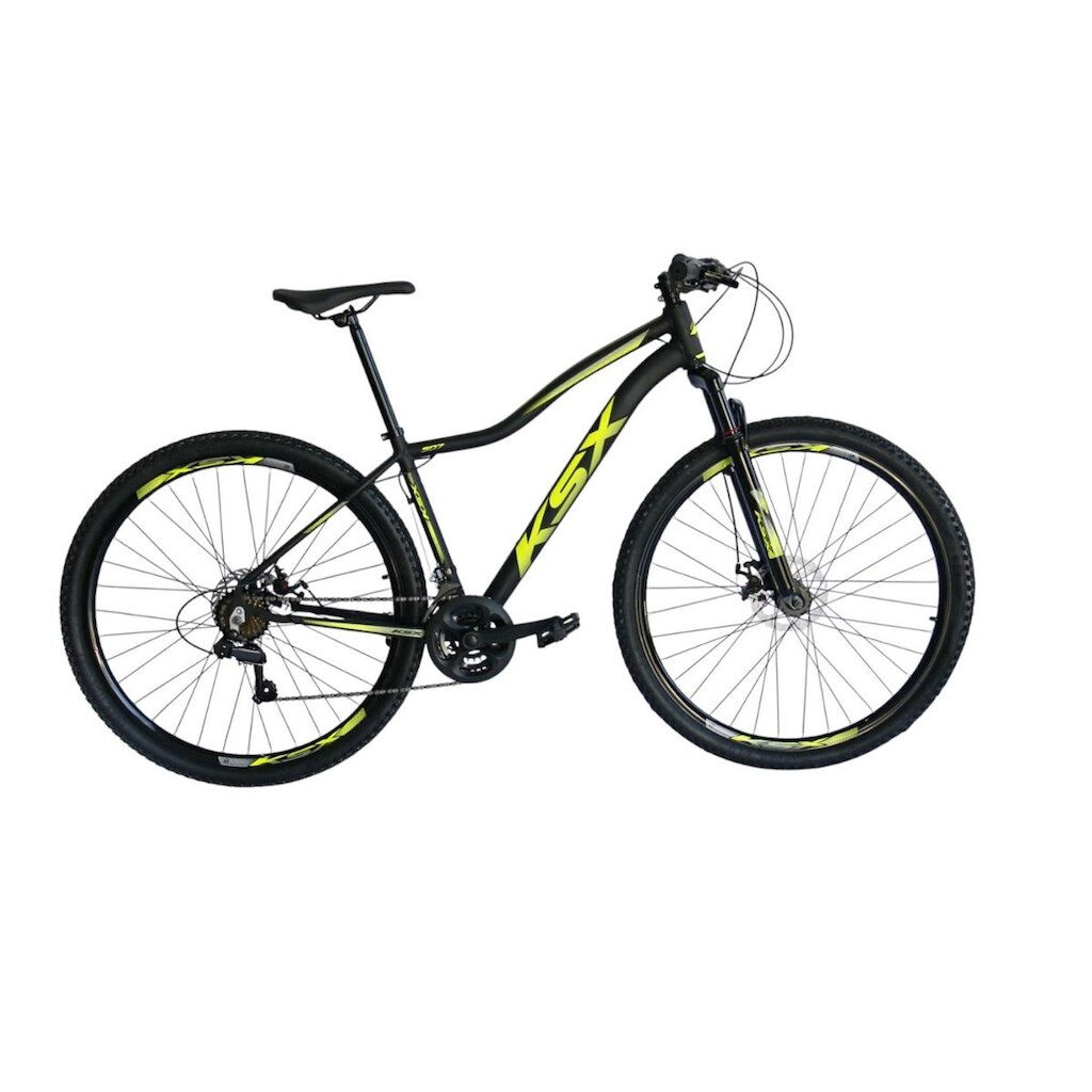 Bicicleta Aro 29 Ksx Sd7 Feminina 21v Cabos Internos Alumínio Freios a Disco Suspensão Dianteira