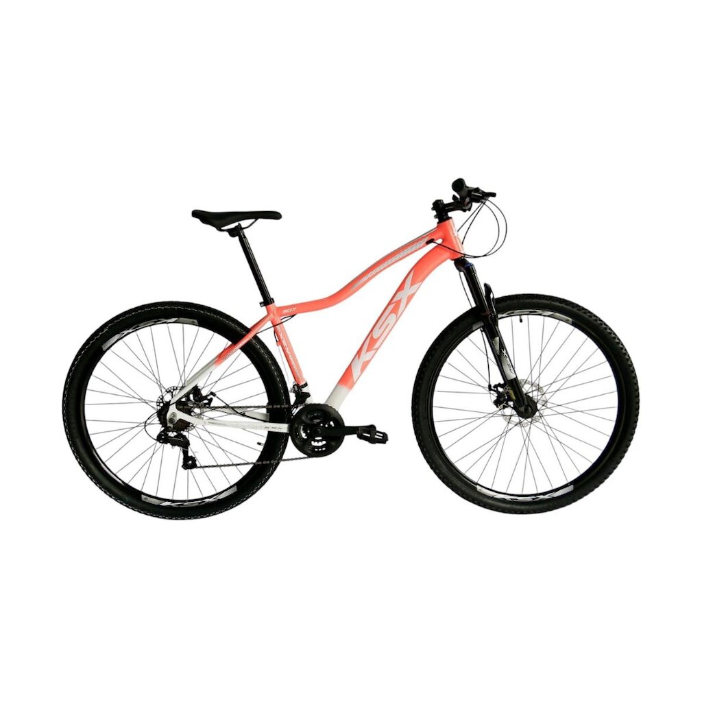 Bicicleta Aro 29 Ksx Sd7 Feminina 21v Cabos Internos Alumínio Freios a Disco Suspensão Dianteira