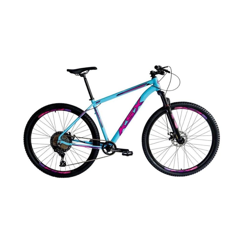 Bicicleta Aro 29 Mtb Ksx Sd7 12v Freio a Disco Hidráulico K7 11/50 Garfo com Trava Kit 1x12