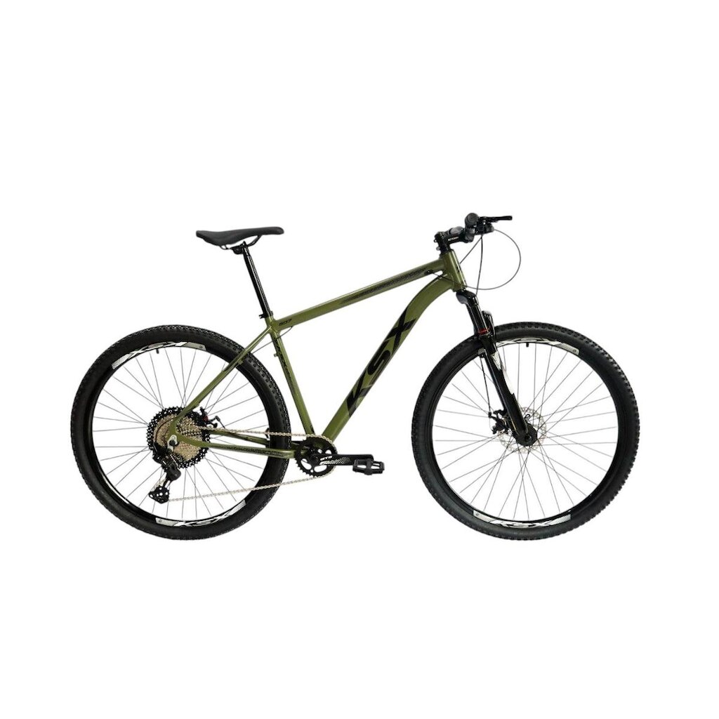Bicicleta Aro 29 Mtb Ksx Sd7 12v Garfo com Trava K7 11/50 Freio a Disco Hidráulico Kit 1x12