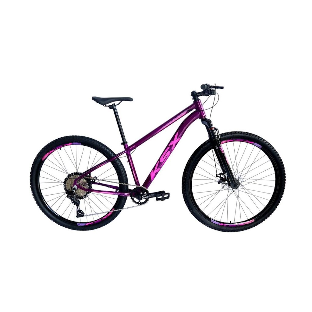 Bicicleta Aro 29 Mtb Ksx Sd7 Alumínio 12v Freio a Disco Hidráulico K7 11/50 Garfo com Trava Kit 1x12